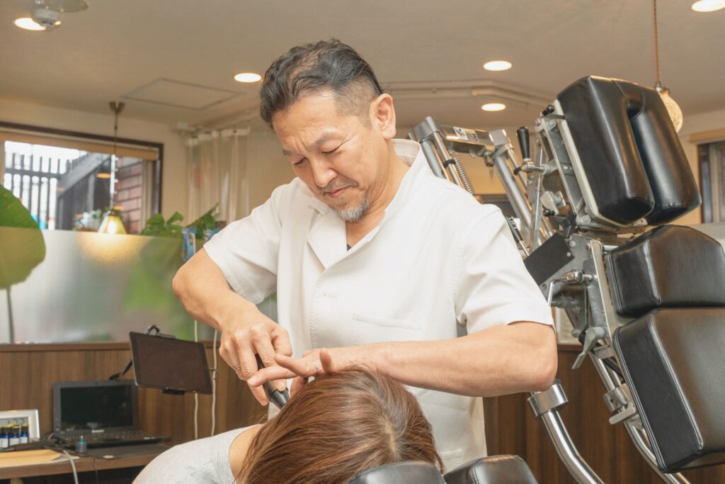 大阪市住吉区長居 のぎ整骨院 姿勢改善